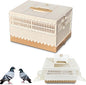 Folding Bird Cage Pigeons Travel Cage Training Cage Release Pairing Cage Plastic Nest Box for Pet Bird Racing Small Animals