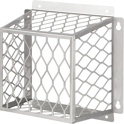 Dryer Exhaust Guard Vent Cover,Dryer Vent Bird Guard for Most 3" to 4" Fan Cover, 7"Lx7"Wx5"H Stainless Steel Ventilation Bird Cage for Bathroom Exhaust Ventilation Fan