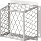 Dryer Exhaust Guard Vent Cover,Dryer Vent Bird Guard for Most 3" to 4" Fan Cover, 7"Lx7"Wx5"H Stainless Steel Ventilation Bird Cage for Bathroom Exhaust Ventilation Fan