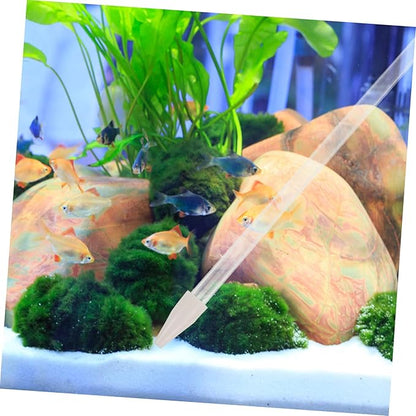 Veemoon Aquarium Excreta Cleaner Coral Feeding Tool for Fish Tanks Soft Design for Gentle Coral Feeding and Waste Removal Safe and Materials for Aquatic Use