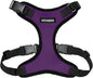 Voyager Step-in Pet Harness - All Weather Mesh, Adjustable Step in Harness for Cats and Dogs by Best Pet Supplies - Purple/Black Trim, XS