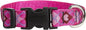 LupinePet Originals 3/4" Puppy Love 9-14" Adjustable Collar for Small Dogs