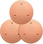 Mellbree 3-Pack Bird Bath Copper Disk, 0.6mm Reinforced 99.99% Pure Copper Cleaning Disk with Triple-Point Support for Physical Safe Clean Water All-Season (Sunflower)