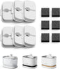 PETLIBRO 6 Packs Replacement Filters for Dockstream Cat Water Fountain PLWF105/PLWF115/PLWF106/PLWF116/PLWF005, 3 Months Set of Replacement Filters for Ultra Quiet Pet Water Fountain