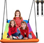 Trekassy 700lb 60" Skycurve Platform Tree Swing for Kids and Adults Wear- Resistant with 2 Hanging Straps