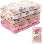 3 Pack Cat and Dog Blanket Soft & Warm Fleece Flannel Sleep Mat, Great Pet Throw for Puppy, Kitten,Cats,Small, Medium & Large Dogs (Medium 30" x 20")