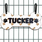 Personalized Dog Crate Sign Custom Dog Kennel Accessories Name Plate Doghouse Sign Decor Gift for Dog Lover