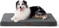 Bedsure XL Dog Bed for Crate - Large Comfy Flat Pet Beds with Removable Washable Cover, Orthopedic Egg Crate Foam Crate Mat, Suitable for Pet Up to 90 lbs