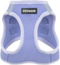 Best Pet Supplies Voyager Step-in Air Harness - All Weather Mesh, Reflective, No Pull Harness for Dogs, Cats - Secure with Hook & Loop Fastener, Buckle, Double D-Rings - Lavender, XS
