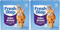 Fresh Step Clumping Cat Litter, Multi-Cat Odor Control, 14 lbs (Pack of 2)