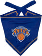 Pets First NBA New York Knicks TIE Bandana, Size Small/Medium. Dog Bandana Scarf Bib for Pet Cat Dog. The Ultimate Game-Day, Party Bandana