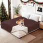Waterproof Dog Bed Cover, Non-Slip Dog Blanket for Couch, Couch Covers for Dogs Washable, Pet Blanket for Furniture, Pet Bed Mat for Sofa, Car, Pet Supplies (82x82 Inch, Coffee)
