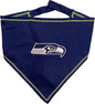 NFL Seattle Seahawks TIE Bandana, Small/Medium. Dog Bandana Scarf Bib for Pet Cat Dog. The Ultimate Game-Day, Party Bandana