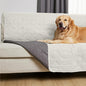 GORILLA GRIP Waterproof Couch Cover for Dogs, Gripped Slip Resistant Backing, Leak Proof Washable Dog Blanket Covers Sofa, Bed, Sectional, Crate, Car, RV Seats, Pet Puppy Essentials, 50x40 Light Taupe