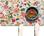 Absorbent Pet Dog Bowl Mat for Food and Water, Pet Cat Food Feeding Mat with Non Slip Rubber Backing, Dog Food Mats for Floors Waterproof, 12"x20"