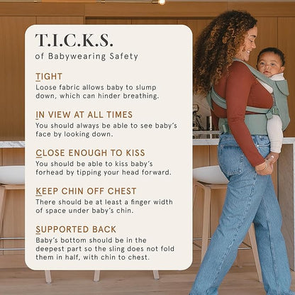 WildBird - Aerial Buckle Carrier - 2-24 Months - Large (L-4XL) Sparrow - Front or Back Carry - Cross Straps, Lumbar Support, Headrest - Hip Healthy - Baby Carrier - Baby Essentials - New Mom Gifts