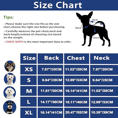 Dog Sweaters Small Dog Clothes Winter Turtleneck Puppy Sweater Warm Pet Cat Sweater Doggy Pullover Outfit with Twisted Design XS~XL(Navy Blue, X-Large)