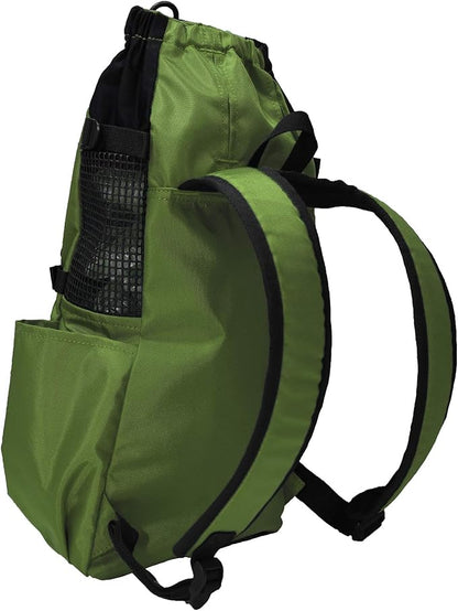 K9 Sport Sack Trainer - Medium, Greenery - Ideal for Dogs with 17-19” Back Length - Backpack-Style Training Carrier - Meant for Quick, Non-Strenuous Activities