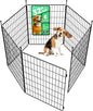 FXW MiniPaws Unleashed Dog Playpen, Expandable & Portable Design for Yard, RV Camping and Indoor Use, for Small and Medium Dogs, 32-inch 6 Panels