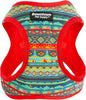 Downtown Pet Supply Step-in Dog Harness – No Pull, Adjustable Padded Mesh with Reflective Trim, Secure Buckle Strap – Comfortable & Breathable Small Dog Harness, X-Large, Tribal