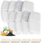 Cat Water Fountain Filters, 8 Pack Replacement Filters for Pet, Pre-Filter Sponges Set for Stainless Steel 67oz, 88oz, 95oz, 135oz Automatic Dog Pet Fountain Water Dispenser