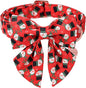 Christmas Dog Collar with Bow Tie, Christmas Collar for Puppy Girl Boy Dog or Cat, Bowtie Dogs Collars with Durable Metal Buckle, Cute Pet Collars, XS