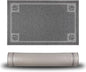 Pet Feeding Mat for Small Dogs and Cats 24" x 16" Flexible and Waterproof Dog Bowl Mat for Food and Water, Easy to Clean Dog Food Mat with Non Slip Backing