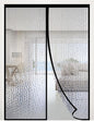RELIANCER Magnetic Thermal Insulated Door Curtain,Waterproof EVA Door Cover,Fit Doors Size 34"x96",Temperature Protection Insulated Doorway Curtain Partition,Patio Self-Closing Doors Net Screen