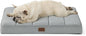 Bedsure Cooling Dog Bed for Medium Dogs - Comfy Flat Puppy Beds with Removable Washable Cover, Orthopedic Egg Crate Foam Pet Mat, Suitable for Pet Up to 30 lbs