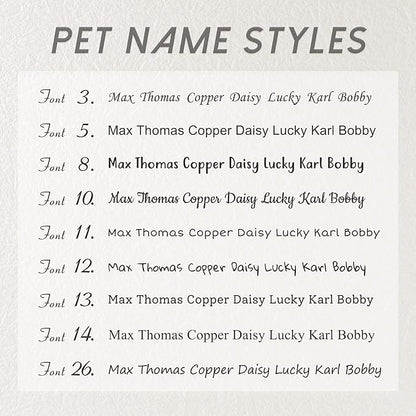 Anavia Personalized Pet ID Tags, Stainless Steel Glossy Laser Engraved Dog Cat Collar Name Tags, Multiple Colors Shapes Sizes (Cherry Blossom, Small)