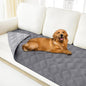 Smiry Waterproof Dog Bed Cover Blanket 40x80, Soft Reversible Pet Blanket, Washable Leakproof Cats Dogs Couch Cover for Sofa, Couch, Furniture, Grey/Light Grey