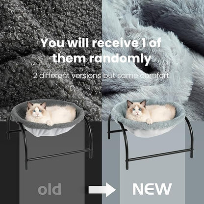 Cat Bed Dog Bed Pet Hammock Bed Kitty Sleeping Cat Supplies Pet Supplies Whole Wash Stable, Detachable, Breathable, Easy Assembly Indoors Outdoors, 16.9 in x 16.9 in x 9.5 in