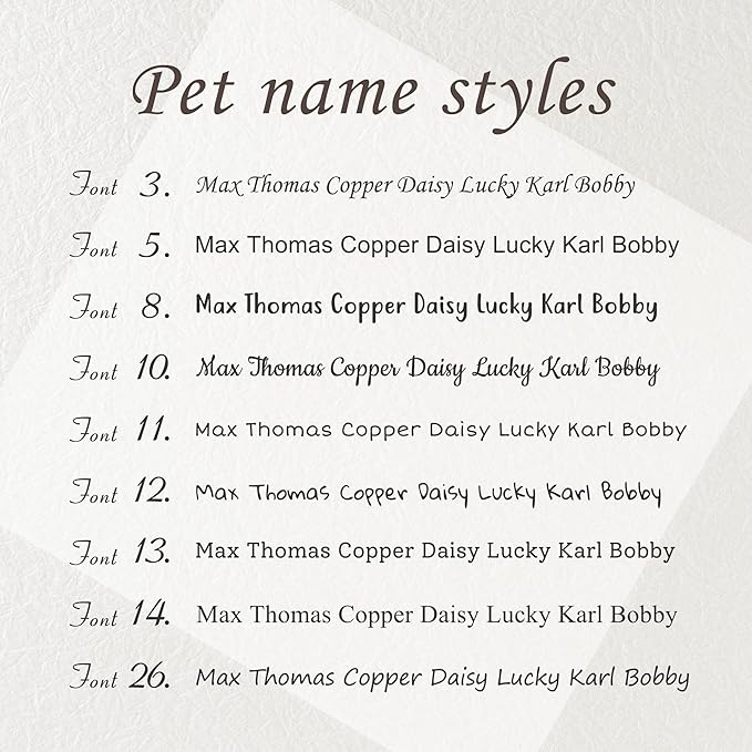 Anavia Slide On Silent Pet ID Tags, S/M/L/XL Personalized Black Stainless Steel Colored Silicone Cat Dog Name Tag, Customized Engraved Nameplate, Quiet Chew-Proof Pet Collar Tag (Yellow, X-Large)