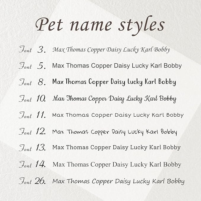 Anavia Slide On Silent Pet ID Tags, S/M/L/XL Personalized Black Stainless Steel Colored Silicone Cat Dog Name Tag, Customized Engraved Nameplate, Quiet Chew-Proof Pet Collar Tag (Yellow, Large)