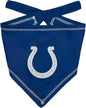 Pets First NFL Indianapolis Colts TIE Bandana, Large/X-Large. Dog Bandana Scarf Bib for Pet Cat Dog. The Ultimate Game-Day, Party Bandana