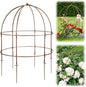 NNG 26 Inch Bird Cage Plant Support, Metal Grow Through Flower Trellis Cage with Dome Top, Garden Plant Support for Peonies Hydrangeas Tomatoes and Climbing Vines