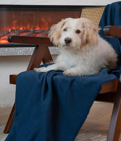 Fleece Throw Blankets Bulk Fleece Blankets Solid Wholesale Lightweight Warm Soft for Pet Bed Sofa Couch Office Wedding Gifts Travel Seasons (Assorted #8,Pack of 6-50x60 Inches)