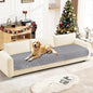 Waterproof Couch Covers for Pets, Waterproof Dog Bed Cover, Anti-Slip Soft Dog Blankets, Couch Cover for Dogs Washable, Pet Blanket for Puppy Large Dogs Cat (30x70 Inch, Light Grey)
