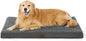Bedsure XL Dog Beds Large Sized Dog -Comfy Flat Extra Large Pet Beds with Removable Washable Cover, Orthopedic Egg Crate Foam Mat, Suitable for Pet Up to 100 lbs