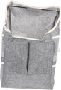 Pet Storage Pouch Breathable Hanging Organizer for Toys and Food Household Accessory Grey Convenient and Safe for Pets Boys and Girls and Home Organization