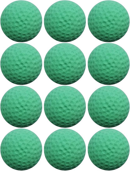 Cat Golf Balls for Indoor Kitten Toys - Interactive Sponge Foam Soccer Balls (Cyan)