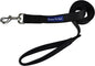 Downtown Pet Supply 6ft Heavy-Duty Dog Leash - Padded Comfort Handle & Stainless Steel Fastener - 0.75in Wide - Black