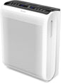 AROEVE Air Purifiers for Bedroom Home Large Room Up to 1504 Ft², 5 Layer Filter for Smoke Pollen Allergies Pet Dander Odor, Air Quality Monitor, Sleep Mode, Timer for Office, Dorm, Kitchen, MK07 White