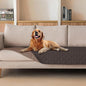 gogobunny 100% Double Sided Waterproof Dog Blanket Soft Pet Bed Cover Reversible Protect Furniture Couch Sofa Car for Puppy Large Dog Cat (Dark Coffee/Light Coffee, 30x90 Inch (Pack of 1))
