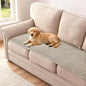 H.VERSAILTEX Plush Chenille Couch Cover for 3 Cushion Couch Anti Slip Washable Sofa Slipcovers Soft and Durable Furniture Protector for Dogs Cats Kids (27.5" x 71", Island Fossi)