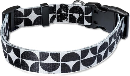MS-5 Automatic Pet Door Collar, Genuine High Tech Pet Brand Dog Collar for Power Pet Doors - Deluxe Strap (Modern, Medium) - DC-MDN-MS5-M