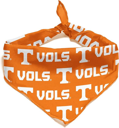 Tennessee Volunteers Officially Licensed Bandana for Dogs and Cats | Fits Pets Great Gift Idea | Easy-to-Tie (Large, 28")
