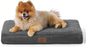 Bedsure Dog Bed for Small Dogs - Comfy Flat Puppy Beds with Removable Washable Cover, Orthopedic Egg Crate Foam Pet Mat, Suitable for Pet Up to 15 lbs