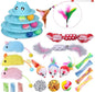 UPSKY 24 PCS Cat Toys, 3-Level Turntable Kitten Toys Set, Interactive Cat Roller Toys for Indoor Cats, Catnip Toys, Cat Teaser Toys, Mice Toys, Spring Toys, Various Ball Toys for Kitty