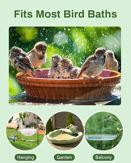 Bird Bath Purification Disk Pure Copper Outside Winter Solar Power Birdbath Heater Deicer Cage Hanging Bowl Metal Warmer Deck Railing Glass Concrete Ceramic Stone Stand Outdoor Fountain 3PCS
